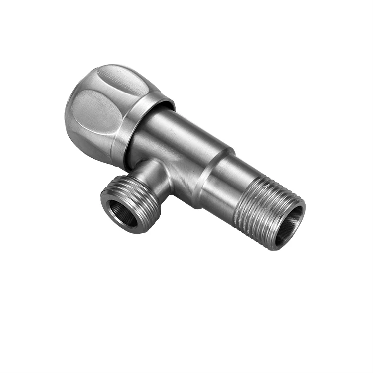 Unique high end sanitary hot cold water mixer brass angle valve