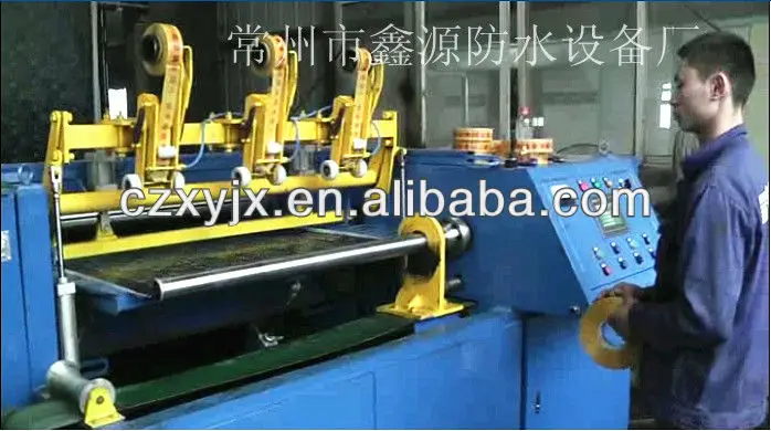 SBS/APP Bitumen waterproofing membrane automatic winder machine