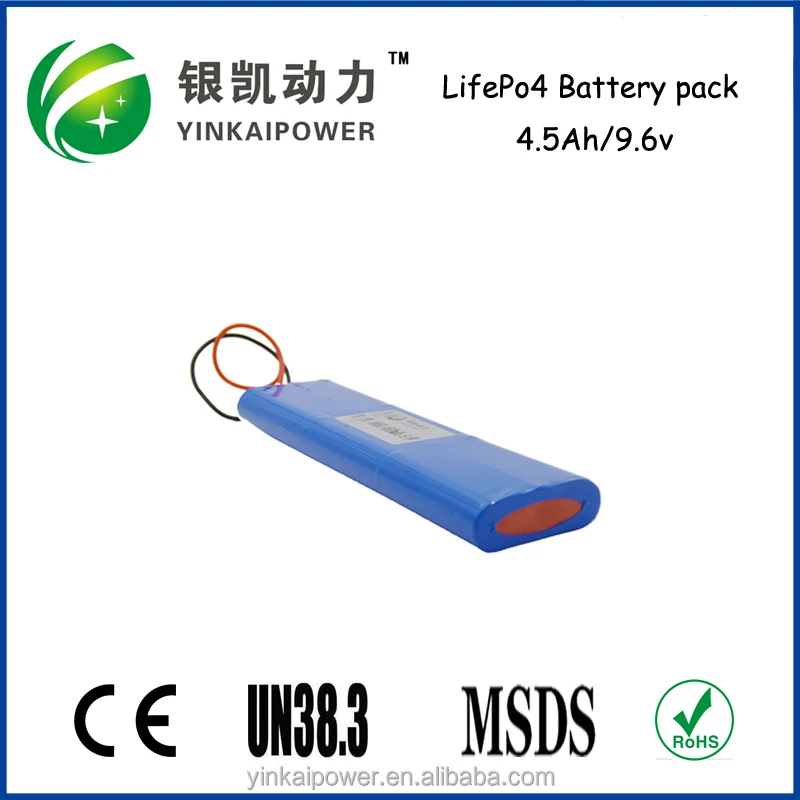 
Made in china 9.6V solar garden light battery pack 