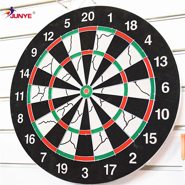 BSCI Ningbo Junye bristle surround plastic dart score board and dart board