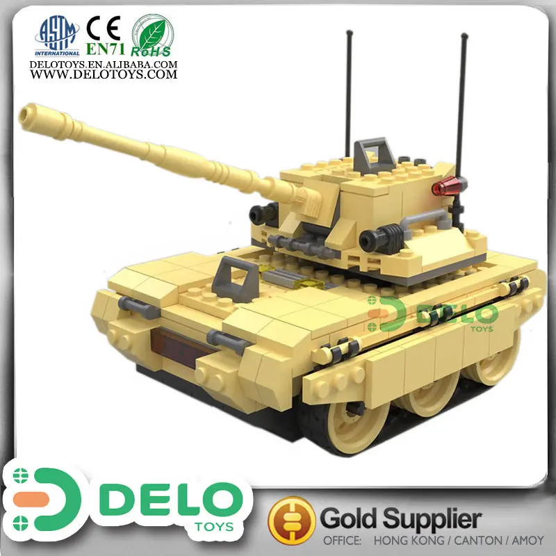 Общая торговая компания профиль пластиковые блоки танк игрушка DE0065038