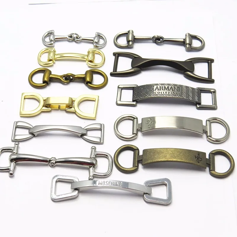 Custom Factory Price Metal Silver Chain Shoe Chain For Shoe Parts