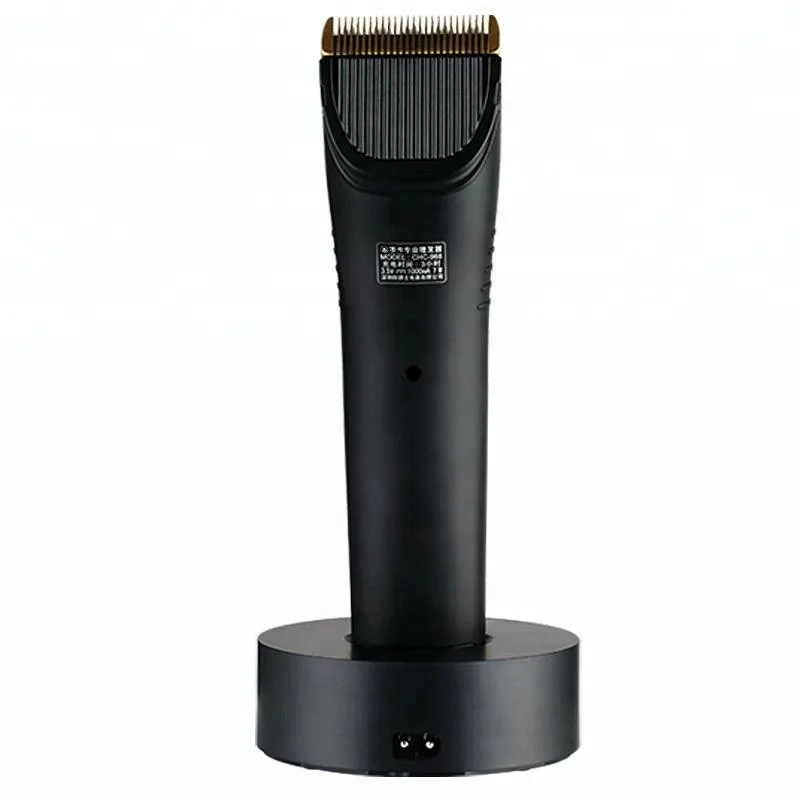 LCD display rechargeable Ceramic cutter head hair trimmer with 2 spare cutter heads