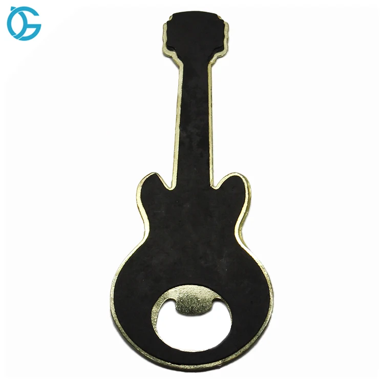 2019 Wholesale Personalized Design Guitar Bottle Opener Fridge Magnet