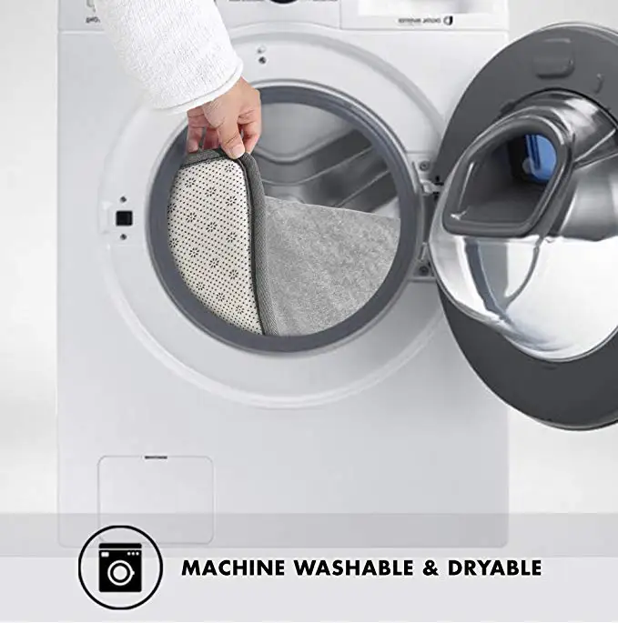 MRTONG  Flannel Fleece  Memory Foam Soft Comfort Non Slip  Bath Mats