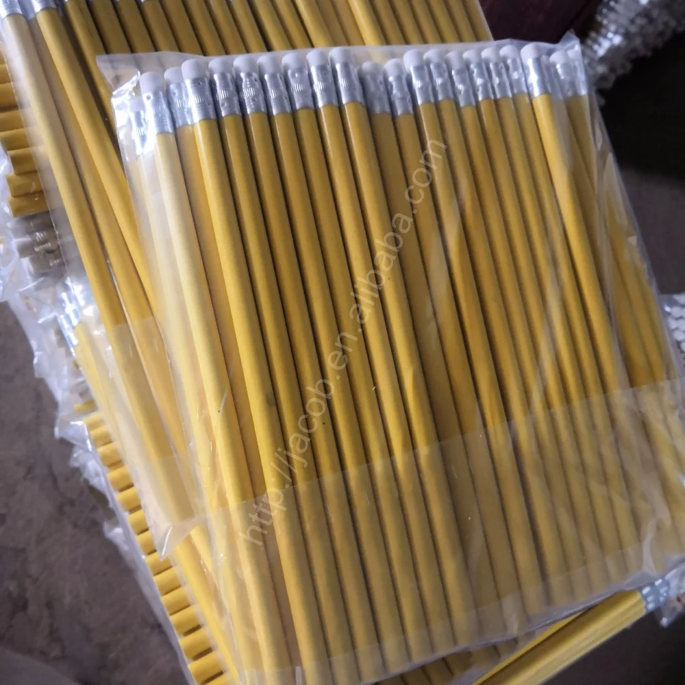 pencils bulk sharpener white wooden custom pencil with eraser