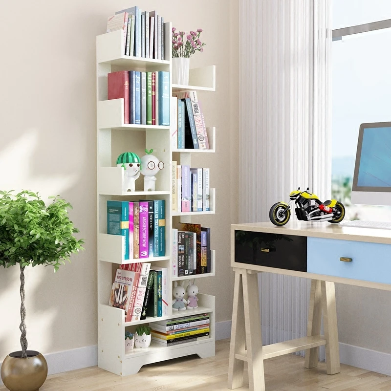 simple modern wooden bookshelf for home furniture