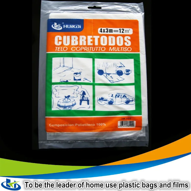 YiWu international market plastic sheeting recycled ldpe plastic film clear plastic furniture covers