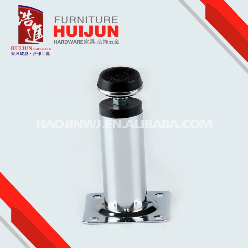 chrome stainless steel funiture sofa legs adjustable cabinet leg