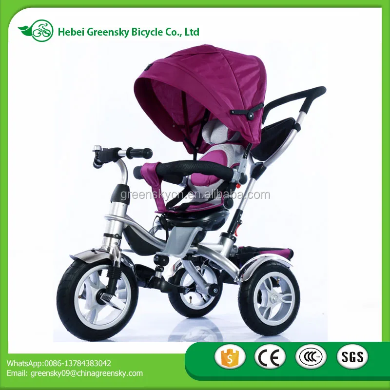 2021 kids ride on car tricycle stroller/ tricycle stroller bike/baby tricycle stroller