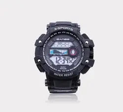 SANSE S-642 mens reloj hombre digital sport wristwatch design own watch WR 30m water resistant watch