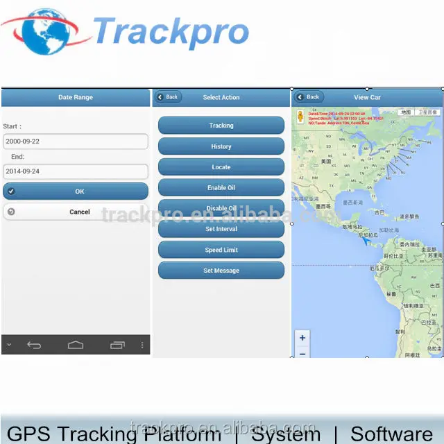 Горячий продавать GPS система отслеживания для управления парком техники