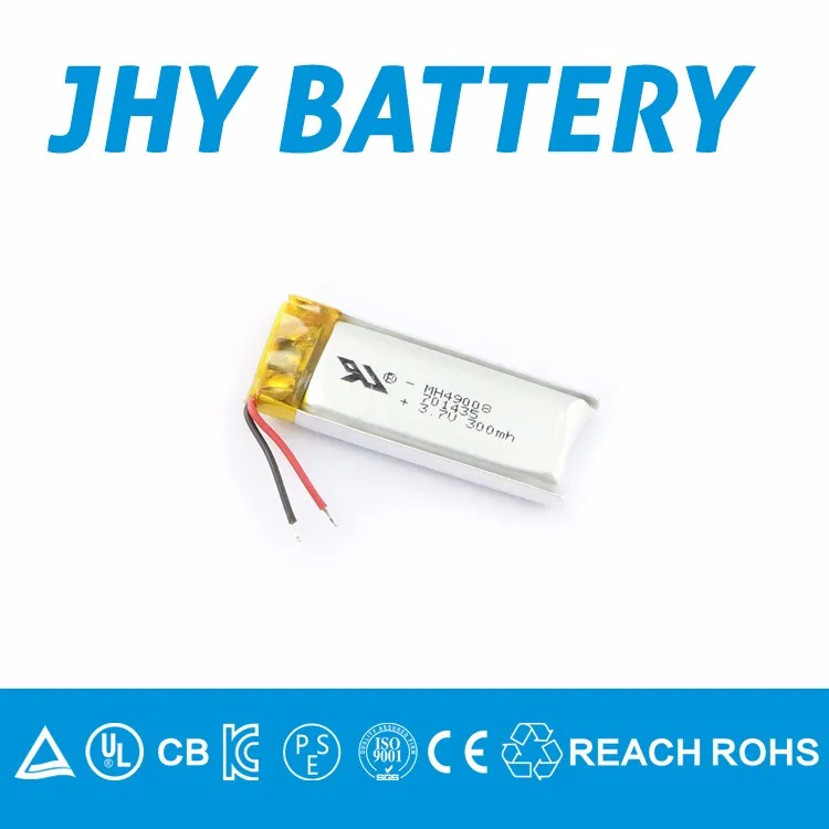 
battery manufacturing plant 3.7v 100mah smallest lipo rechargeable battery cell 