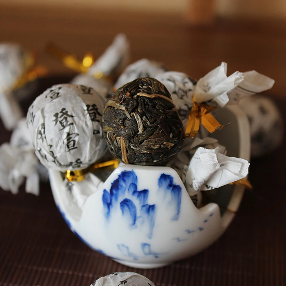 
Yunnan Raw Puer Tea Mini Tuocha Puer Tea Unfermented 