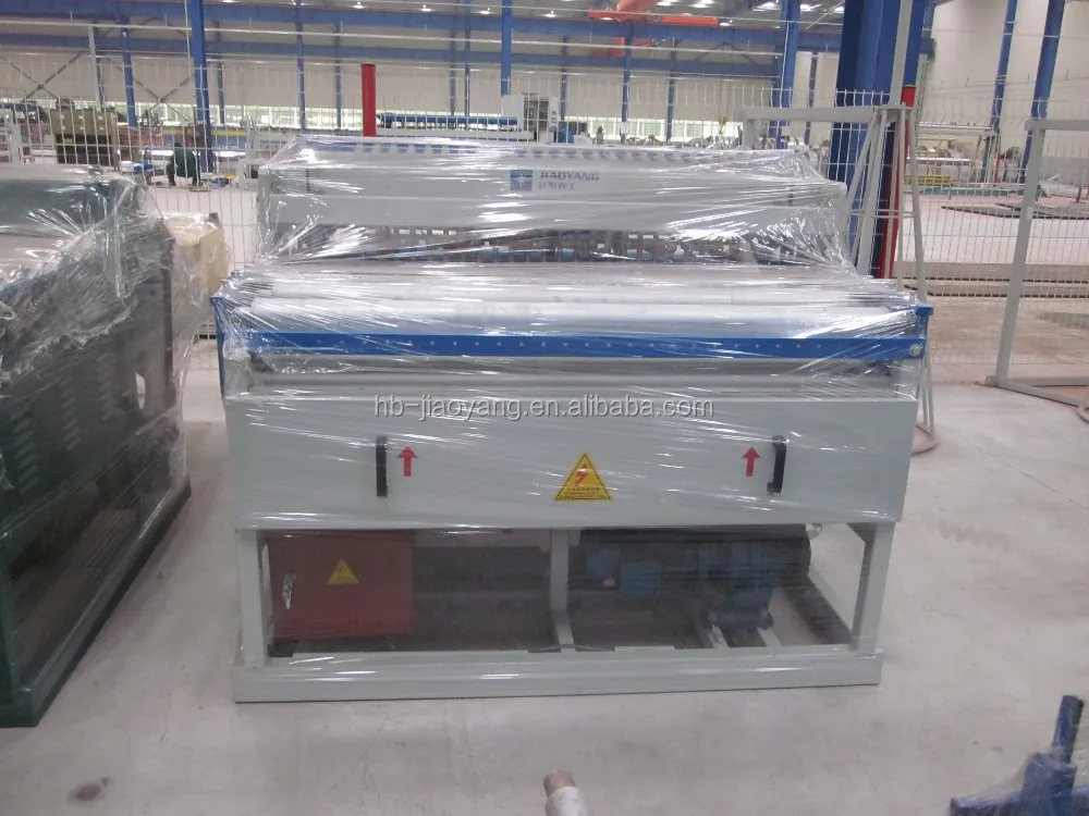 Rabbit cages mesh galvanized wire welding machine provided automatic engine repair machine PLC control system 2 - 3.5 mm 