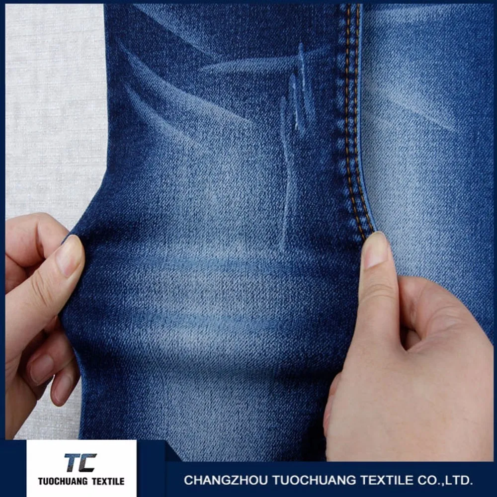 
new product TC Large rolls of colombia denim jeans fabric factory for fashion shirt online 