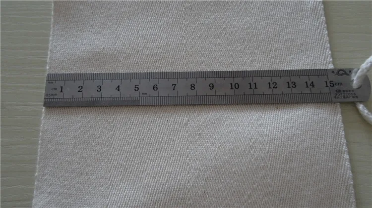 100% organic woven cotton biscuit webbing black cotton webbing