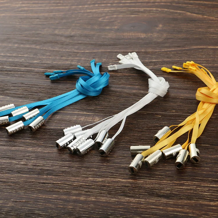 Индивидуальный Пластиковый материал, подвесной шнурок, бирка с атласной лентой