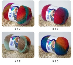 China wholesale new style dyed 100% wool yarn for hand knitting