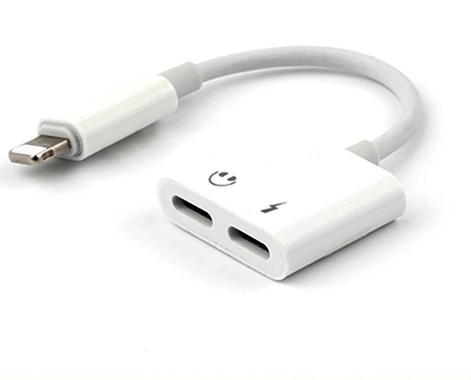  2 в 1 мобильный телефон 3 5 мм Usb-кабель для зарядки аудиоадаптер