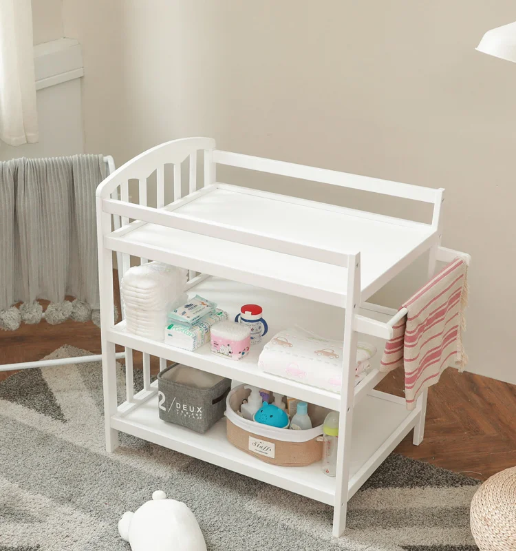 New Style Nappy Diaper With Safe Paint Baby Diaper Changing Table