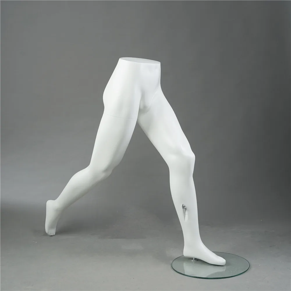 Lower Torso Male Foot Men Sock Leg Stocking Mannequin Foot For Shoe And Sock Display Stands