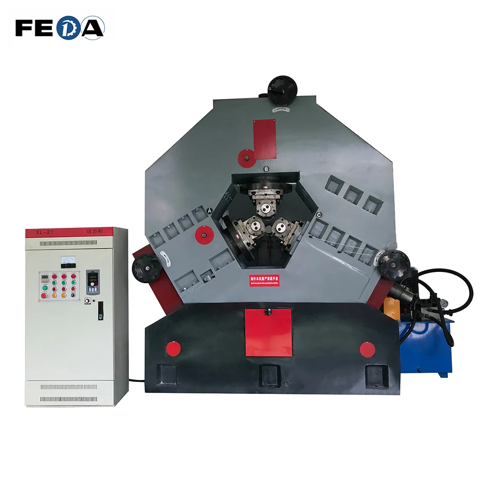FEDA automatic bolts and nuts making machine scaffold thread making machine rolling forming machine