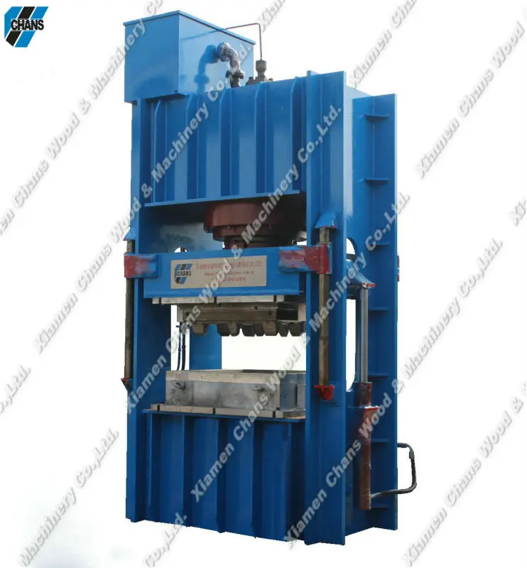 
Hydraulic machine equipment for making presswood compressed mouled molding wood pallet 