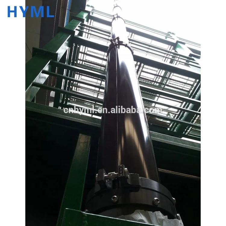 
combined hand brake pneumatic telescopic mast 