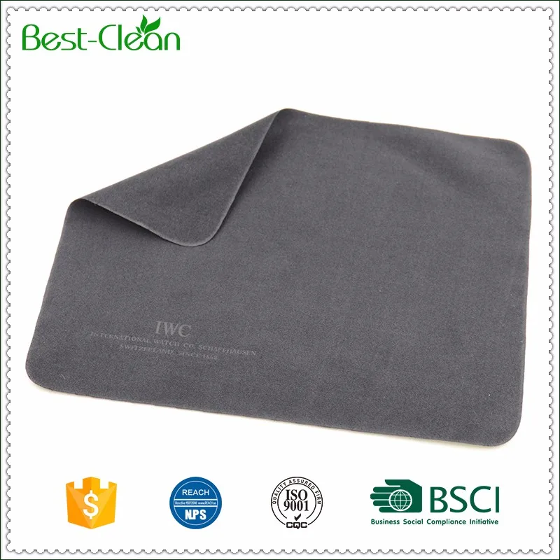 Professional Micro Fiber Lens cloth with embossed logo nice microfiber cleaning cloth