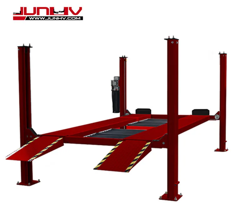 auto lift 4 post hoist with caster kits