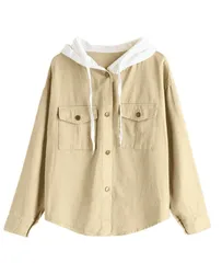 2021 Hot Sale New Korean Style Uniform Plain Men Button Hoodie Winter Jackets