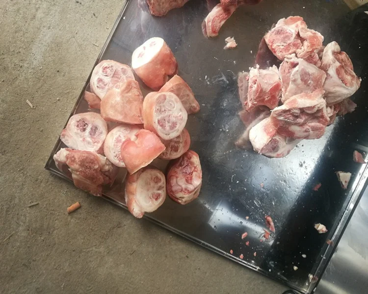 Restaurant butcher beef bone cutting machine