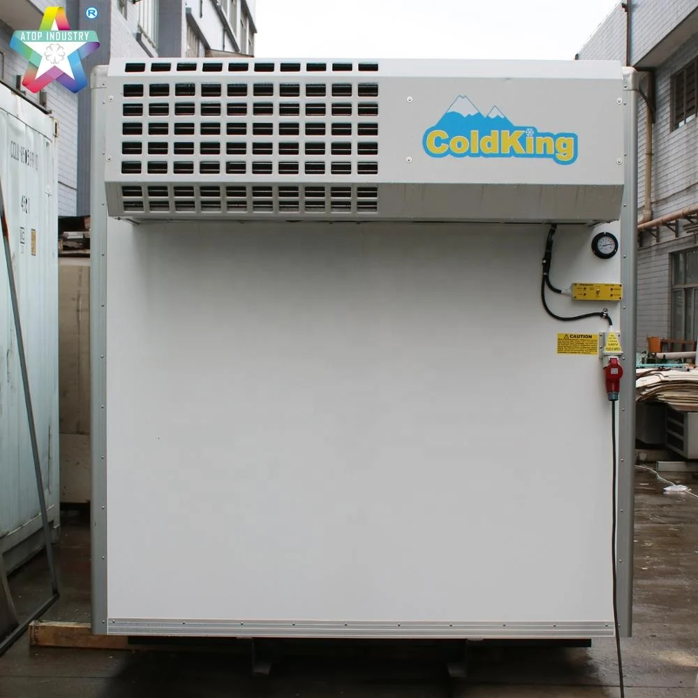 ColdKing -40C Kooltube eutectic truck refrigeration unit 4.5m length ice cream truck body