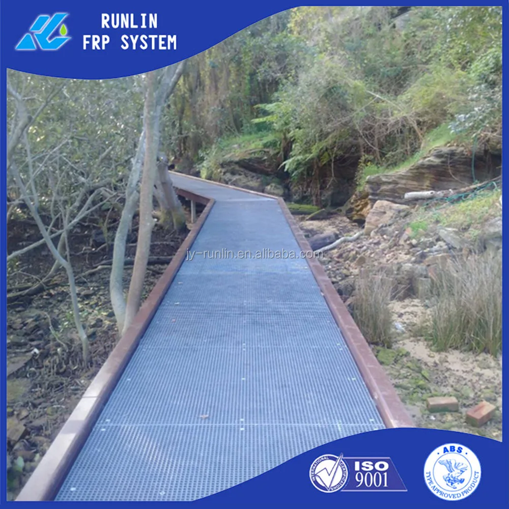 FRP Grill Grates/fiberglass plastic floor gratings/grp sidewalk gratings