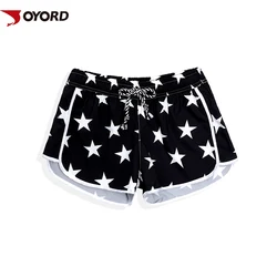 Пользовательские модные черные плавки с принтом звезд, шорты, Mem, купальник