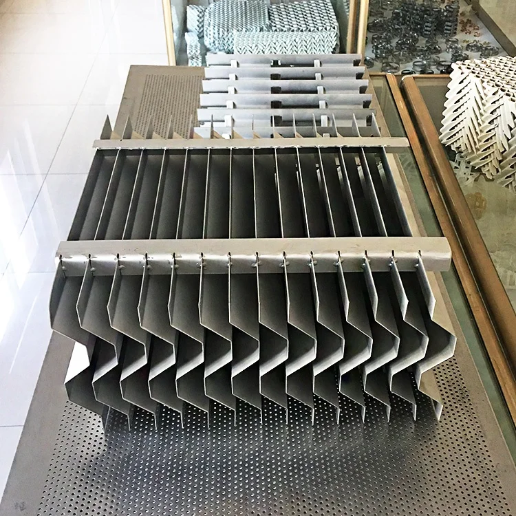 Металлический пакета лопасти ячеистой сети/тумана влагоулавливатель