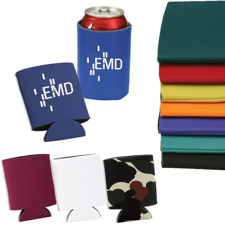 
Wholesale Custom Neoprene Beer Can Cooler Sleeve with Logo Printed 