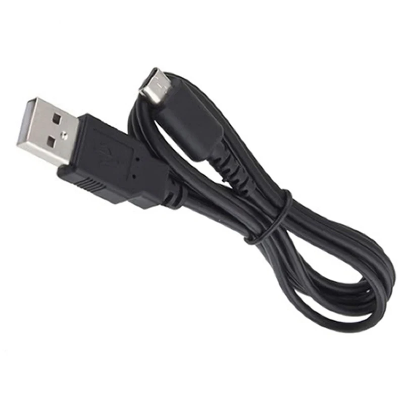 FREE SHIPPING Black USB Charging Cable Cord Lead For NDSL Power Charger Cable For Nintend DS Lite DSL FREE SHIPPING