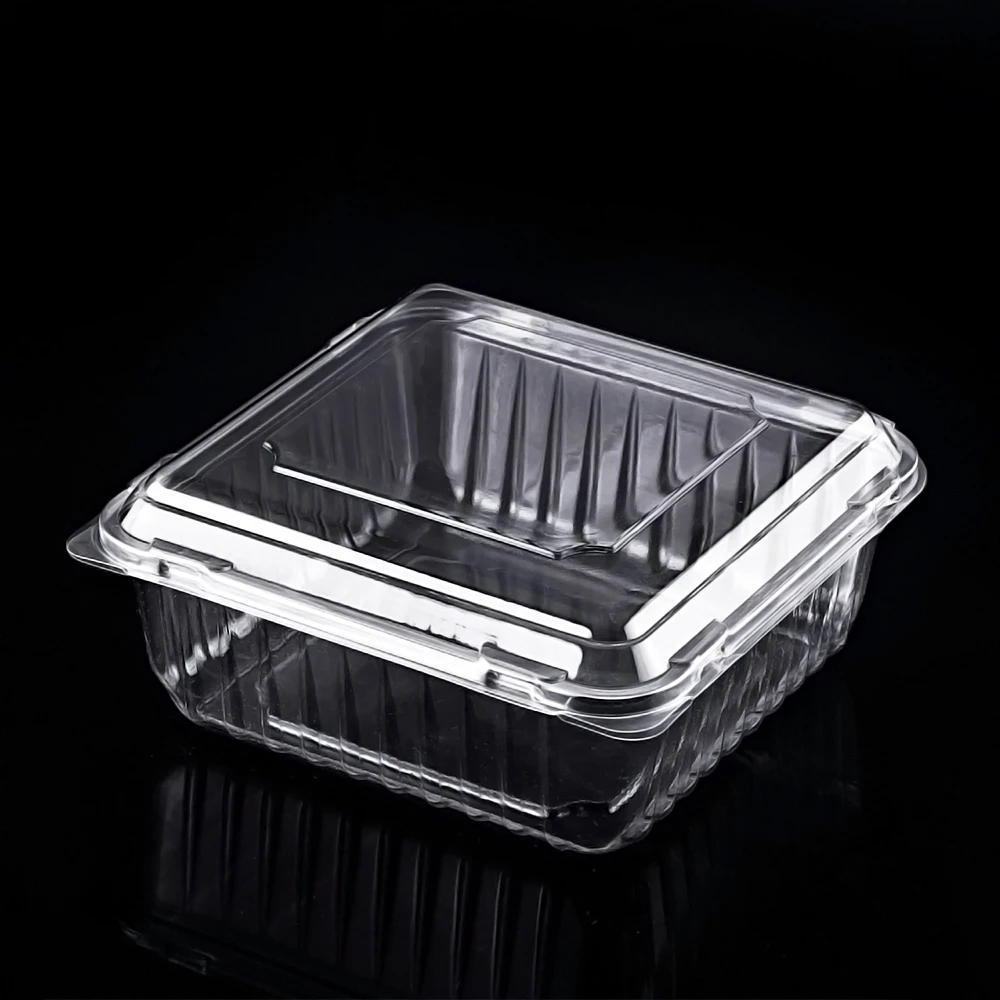 
Wholesale Transparent Plastic Storage Container Pear Clamshell Packaging For Apple Grape Peach 