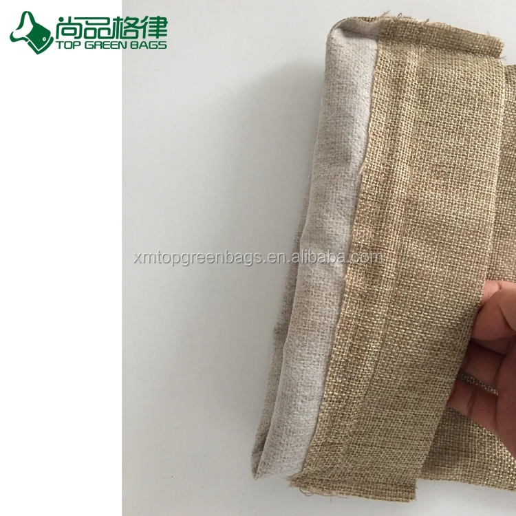 Factory price custom jute wine bottle bag jute small drawstring bags burlap sack