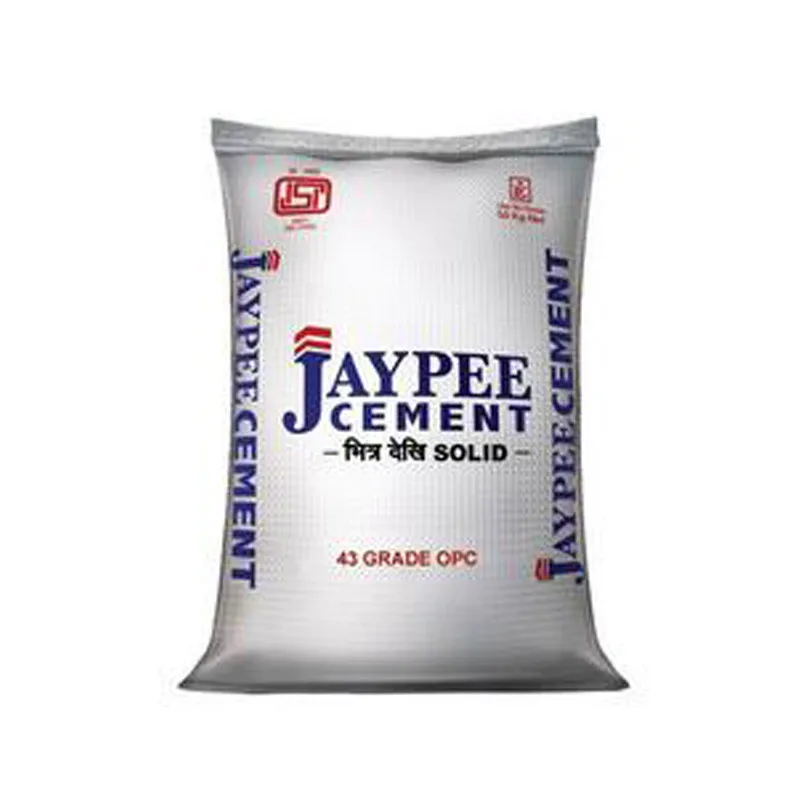 Recyclable woven polypropylene cement bags 50kg