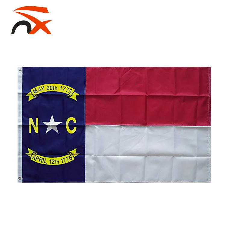 Custom Flag 3*5ft Embroidery California Flag  with 210d Nylon Oxford Fabric