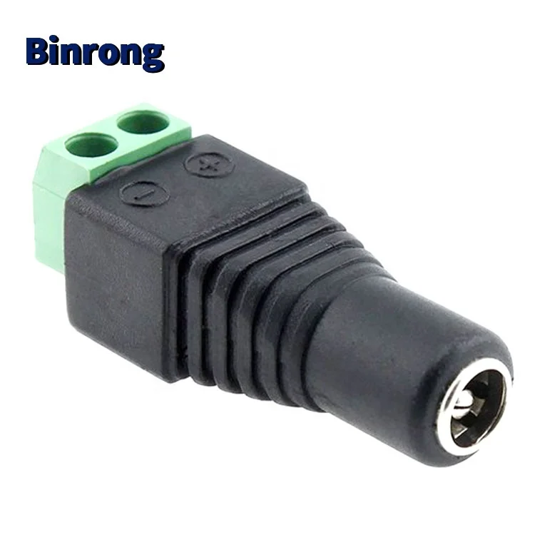 Female Screw Terminal 5.5mm/2.1mm DC Barrel Plug Jack Connector