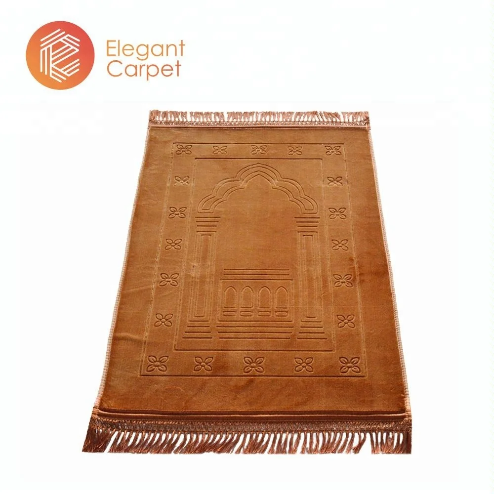 middle east silk black washable classical children prayer mat