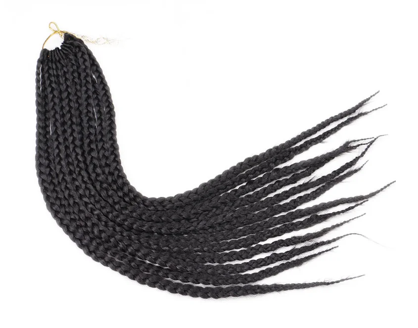 
Silike 22-24 inch synthetic hair wigs Crochet Braids synthetic braiding hair products for black women hair extensions Wholesale 