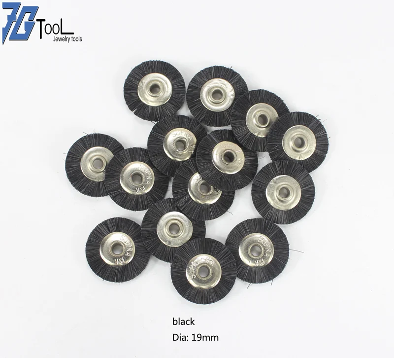 Jewelry Dental Polishing Brush without Shank 19 mm 22 mm 25 mm, Cleaning Rotary Brush