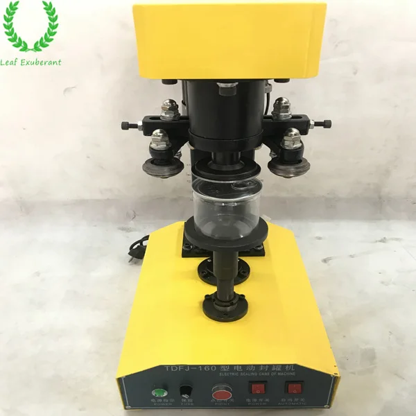 TDFJ-160 Semi automatic table type tin can sealer machine