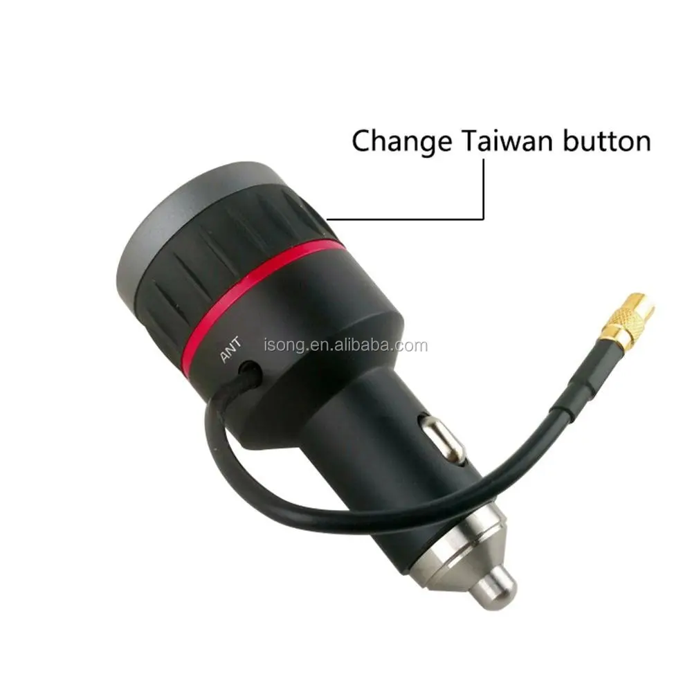 0.96 OLED Plug-and-Play In-Car DAB Radio Adapter FM Transmitter With USB Charge