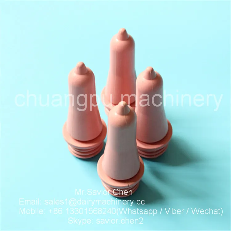 Screw-Thread Type Cow Feeder Nuk For Dairy Farm , Calf Feeding Nipple